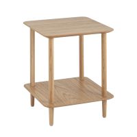 Журнальный столик Stiff 40x40 светлое дерево Stool Group