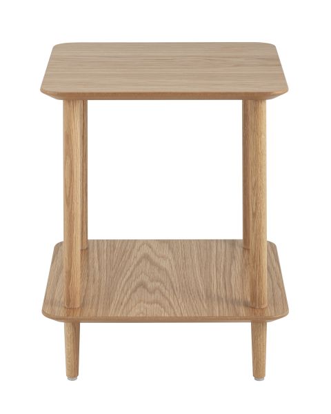 Журнальный столик Stiff 40x40 светлое дерево Stool Group