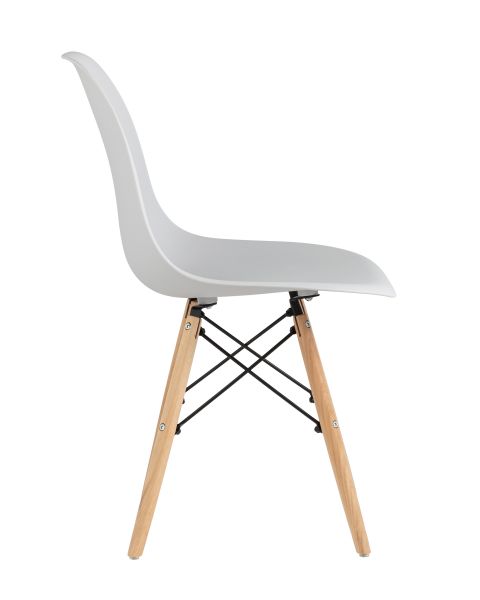Стул Eames Style DSW светло-серый x4 Stool Group