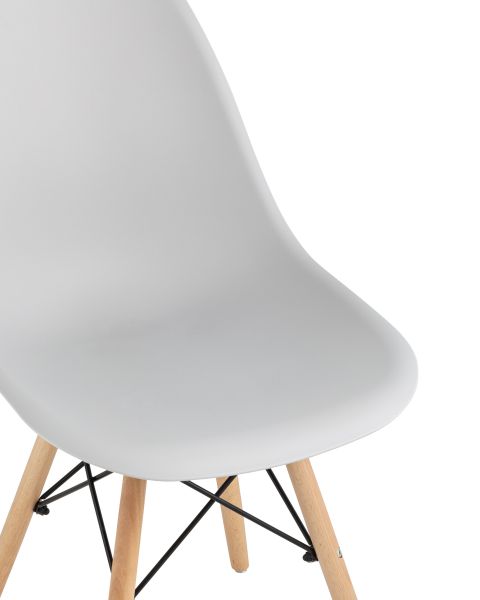 Стул Eames Style DSW светло-серый x4 Stool Group