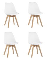 Стул FRANKFURT NEW белый 4 шт Stool Group