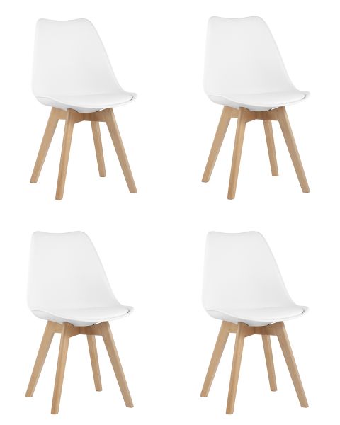 Стул FRANKFURT NEW белый 4 шт Stool Group