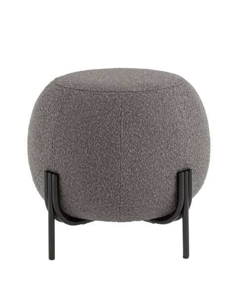 Пуф Флик букле темно-серый Stool Group