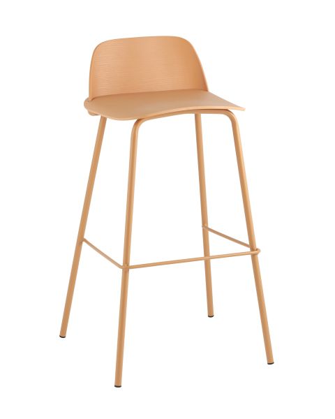 Стул барный Mist желтый Stool Group