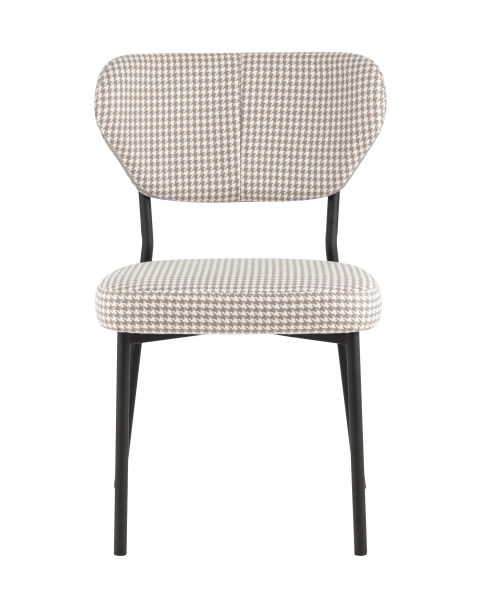 Стул Билл гусиная лапка бежевый Stool Group