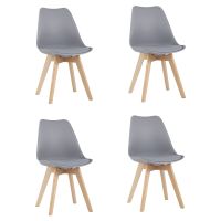 Стул FRANKFURT NEW серый 4 шт Stool Group