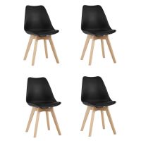 Стул FRANKFURT NEW черный 4 шт Stool Group