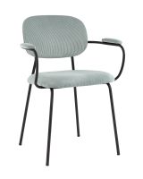 Стул Кэрол серо-голубой Stool Group