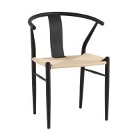 Стул обеденный Wishbone Style бежевый Stool Group