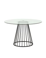 Стол обеденный Ливерпуль 120x120 стекло Stool Group