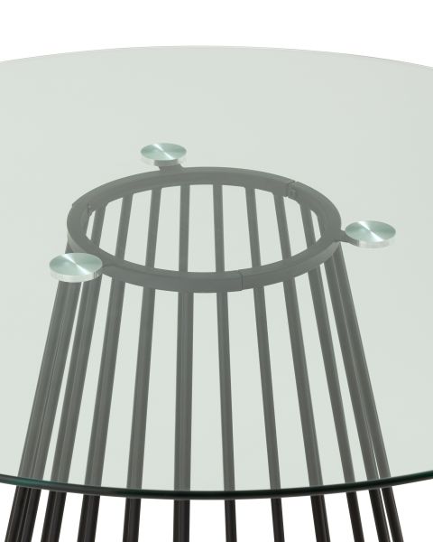 Стол обеденный Ливерпуль 120x120 стекло Stool Group