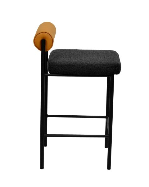 Стул полубарный Балла темно-серый Stool Group