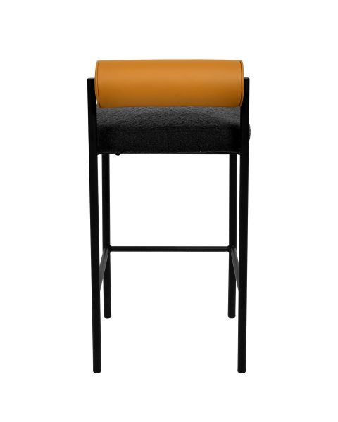 Стул полубарный Балла темно-серый Stool Group