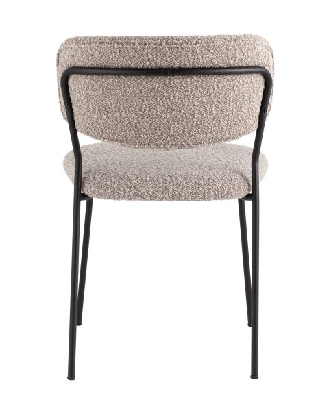 Стул Кэрол без подлокотников букле серый Stool Group