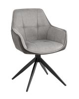 Стул обеденный Alba серый спинка экокожа Stool Group