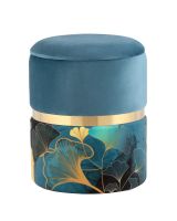 Пуф Кэрри с ящиком велюр Gingko Stool Group