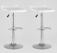Стул барный Хай-Тек белый 2 шт Stool Group