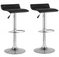 Стул барный Хай-Тек черный 2 шт Stool Group