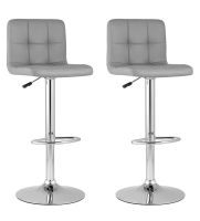 Стул барный Малави LITE серый 2 шт Stool Group