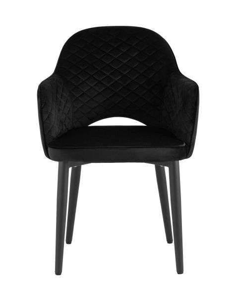Стул Венера диамант велюр черный Stool Group