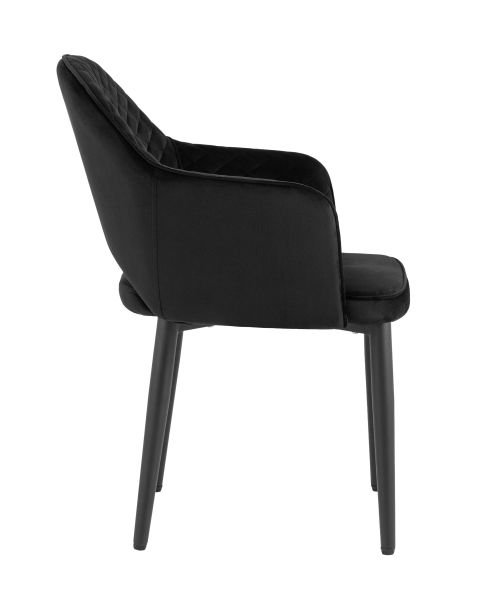 Стул Венера диамант велюр черный Stool Group
