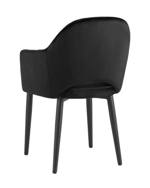 Стул Венера диамант велюр черный Stool Group