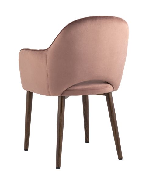 Стул Венера диамант велюр пыльно-розовый Stool Group