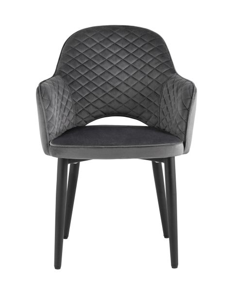 Стул Венера диамант велюр серый Stool Group