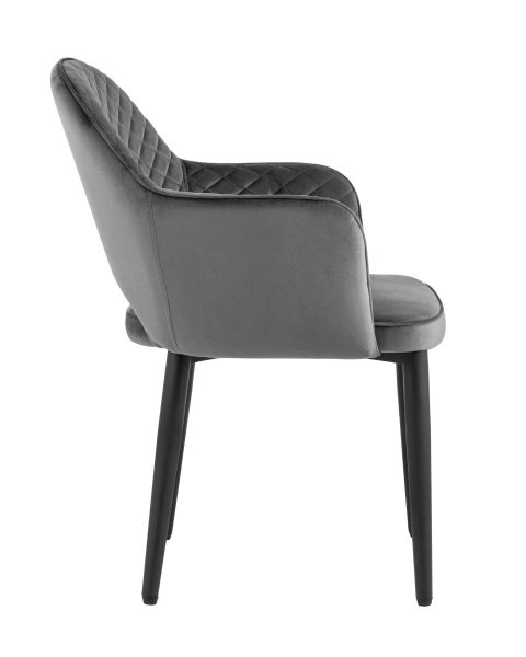 Стул Венера диамант велюр серый Stool Group