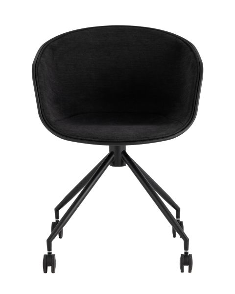 Кресло офисное LIBRA рогожка черный Stool Group