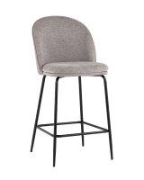 Стул полубарный Echo светло-серый Stool Group