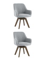 Стул вращающийся MANS NEW серый 2 шт Stool Group