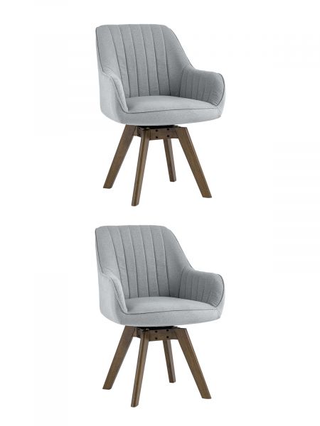 Стул вращающийся MANS NEW серый 2 шт Stool Group