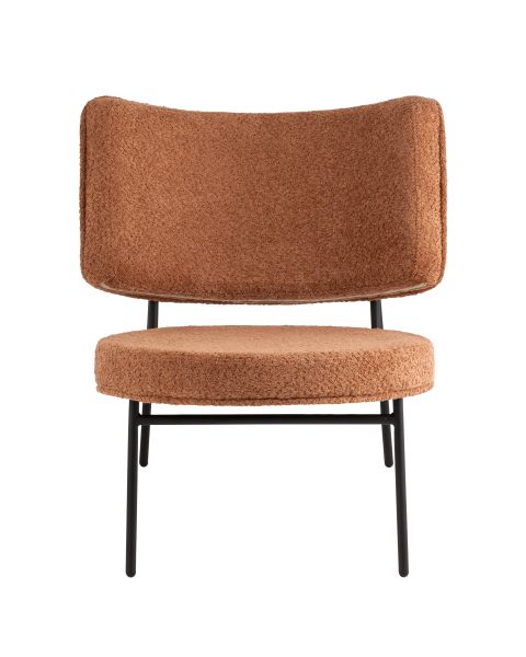 Кресло District Lounge букле терракотовый Stool Group