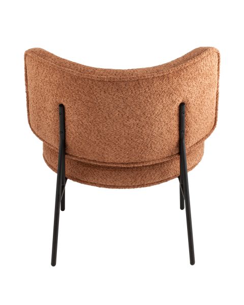 Кресло District Lounge букле терракотовый Stool Group