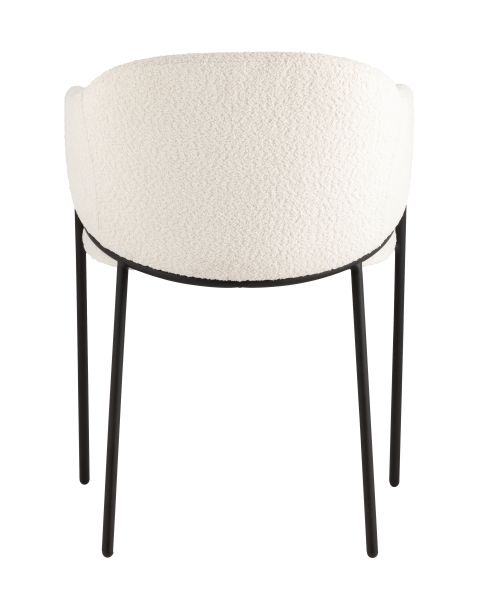 Стул Brace букле белый Stool Group