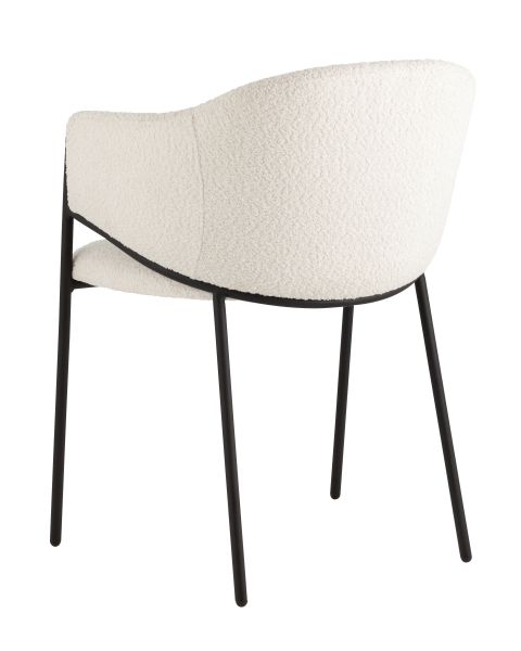 Стул Brace букле белый Stool Group