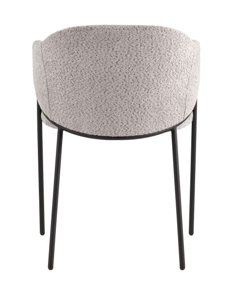 Стул Brace букле серый Stool Group