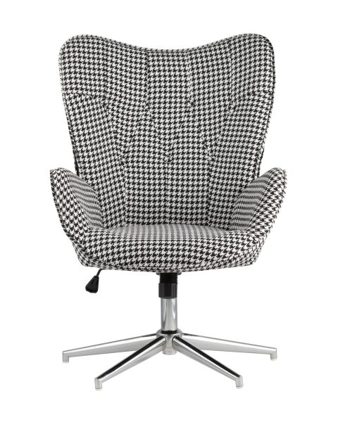 Кресло Филадельфия черно-белый Stool Group