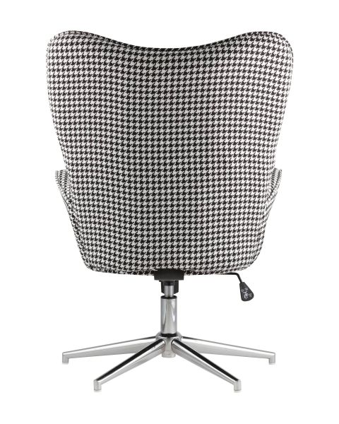 Кресло Филадельфия черно-белый Stool Group