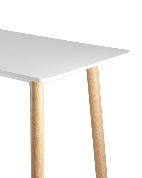 Стол барный Eames DSW белый Stool Group