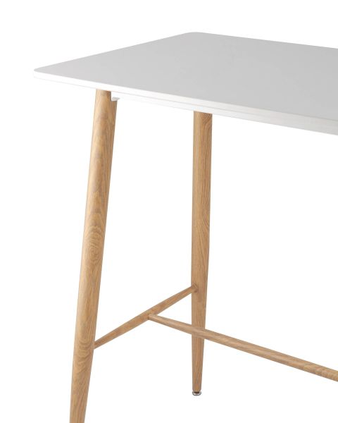 Стол барный Eames DSW белый Stool Group
