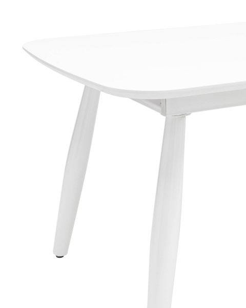 Стол обеденный Чикаго раскладной 160-200x90 белый Stool Group