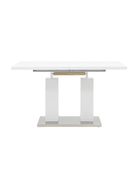 Стол обеденный Сиэтл раскладной 140-180x90 глянцевый белый Stool Group