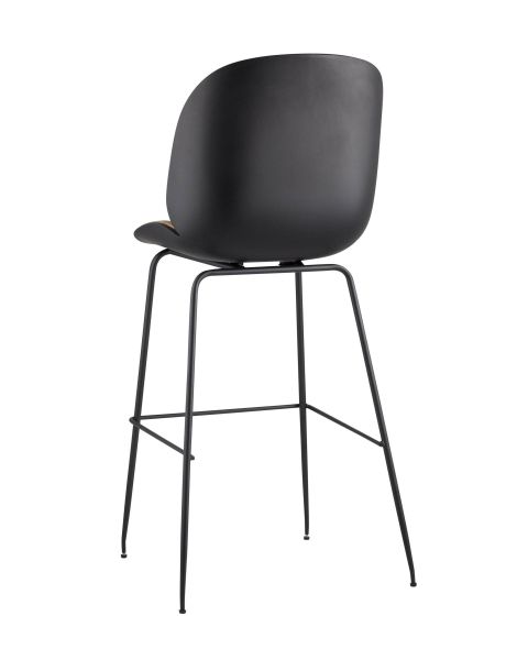 Стул барный Beetle PU со спинкой бежевый Stool Group