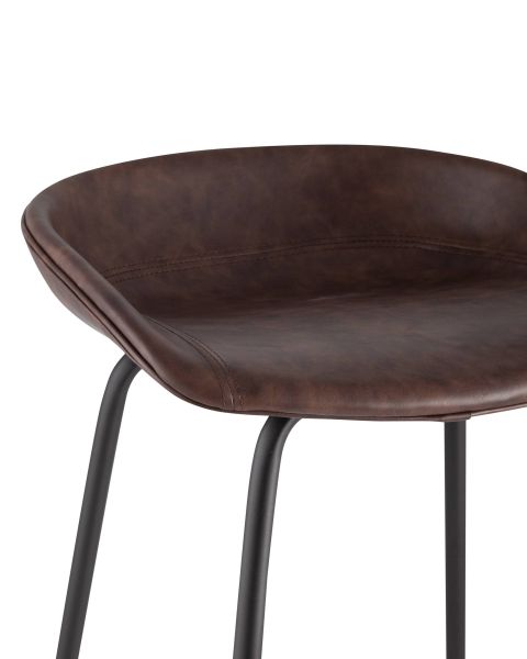 Стул барный Beetle Lite PU коричневый Stool Group