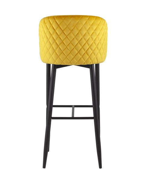 Стул барный Оскар велюр оранжевый Stool Group