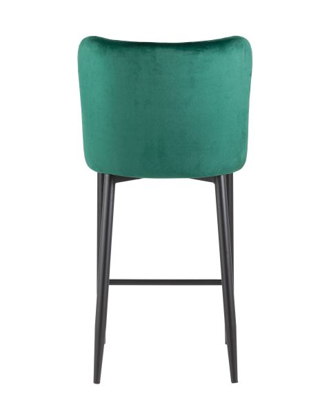 Стул полубарный Ститч велюр изумрудный Stool Group