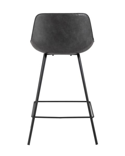 Стул полубарный TEXAS экокожа серый Stool Group