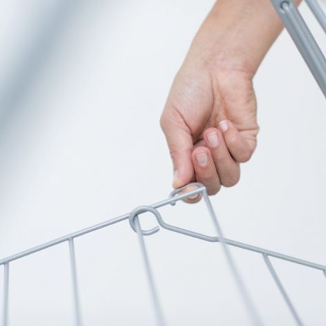 Трехъярусная напольная сушилка Brabantia с длиной сушки 23 метра 